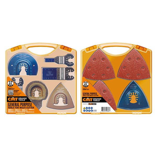 SET 37 PZ LAME E ACCESSORI PER UTENSILI MULTIFUNZIONE OMM-X37