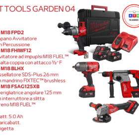 KIT MILWAUKEE TOOLS GARDEN 04