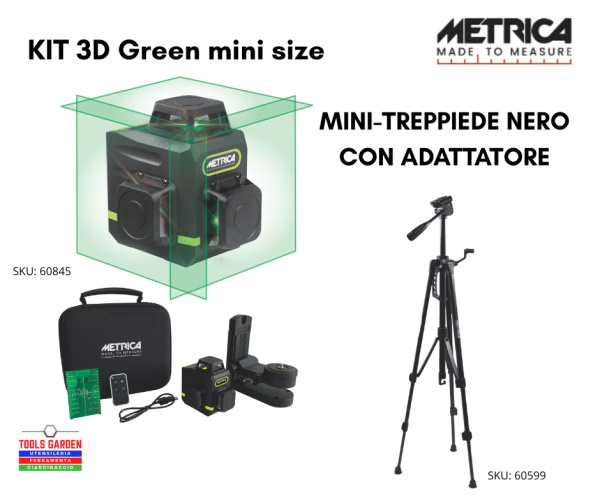 KIT 3D Green mini size