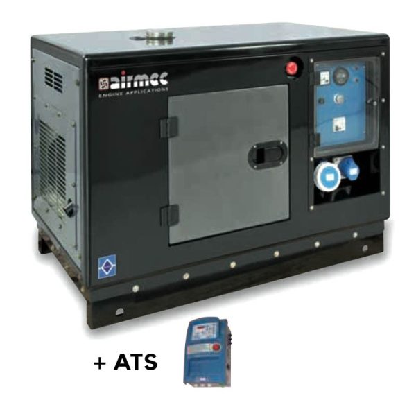 GRUPPO ELETTROGENO HS 6500 SS-AVR ATS AIRMEC