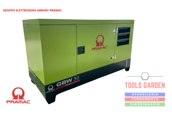 GRUPPO ELETTROGENO GBW30Y PRAMAC