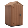 Casetta Darwin marrone Keter 123.8x117x205 cm