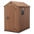 Casetta Darwin marrone Keter 125x184.5x205 cm