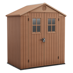 Casetta Darwin marrone Keter 190x122x221 cm