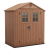 Casetta Darwin marrone Keter 190x122x221 cm