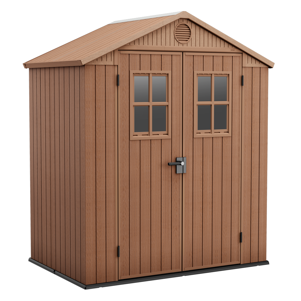 Casetta Darwin marrone Keter 190x122x221 cm Casetta Darwin marrone Keter 190x122x221 cm
