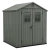 Casetta Darwin verde Keter 190x183x221 cm