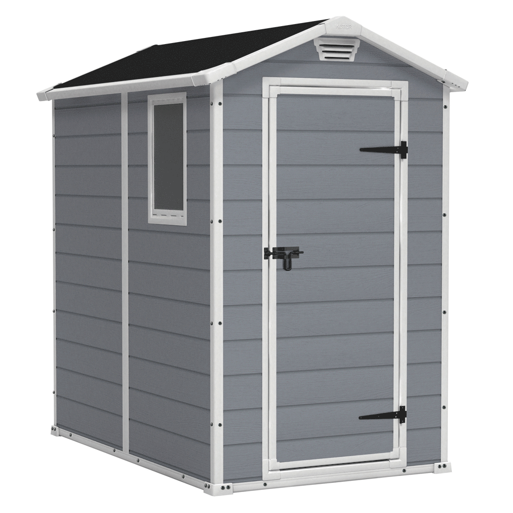 Casetta Manor grigio Keter 130x192x198 cm Casetta Manor grigio Keter 130x192x198 cm