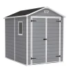 Casetta Manor grigio Keter 186x237x227 cm