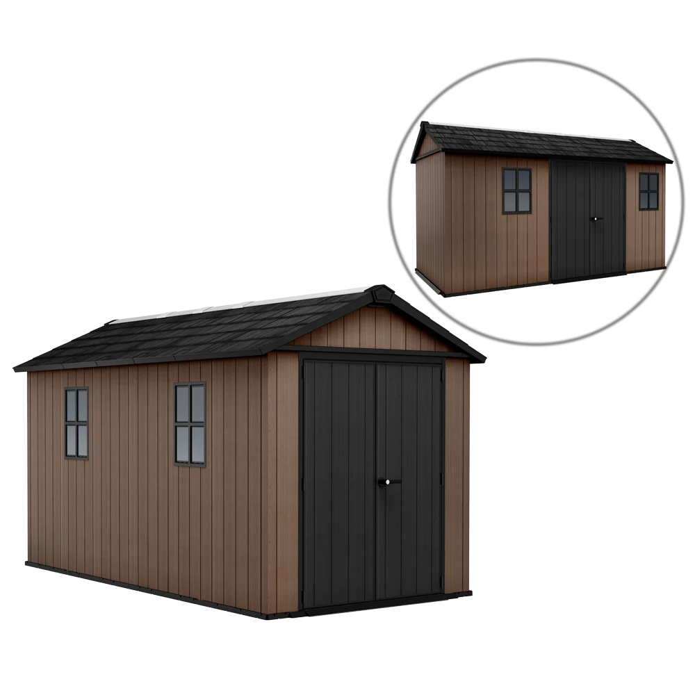 Casetta Newton plus 7513 1375 Keter 230x413x246 cm Casetta Newton plus 7513/1375 Keter 230x413x246 cm