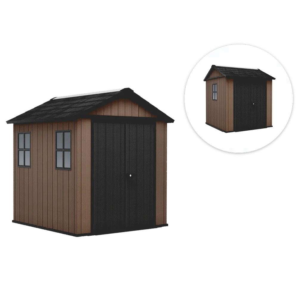 Casetta Newton plus 757 - 775 Keter 230x223.8x246 cm Casetta Newton plus 757/775 Keter 230x223.8x246 cm