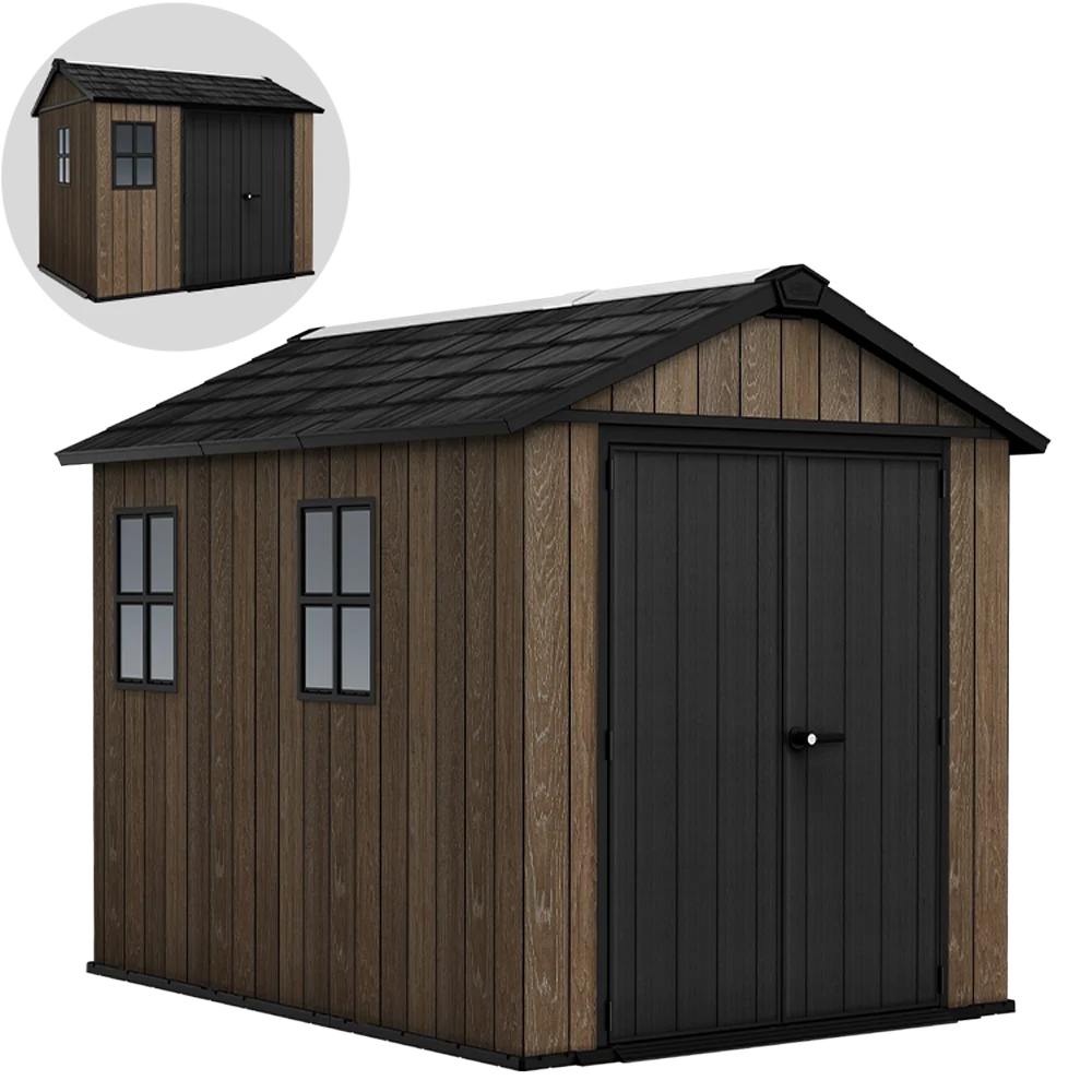 Casetta Signature Walnut 759 975 Keter 230x287x246 cm Casetta Signature Walnut 759/975 Keter 230x287x246 cm