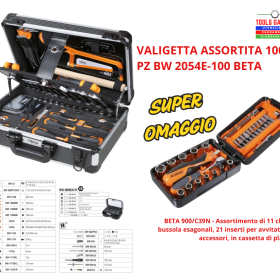 VALIGETTA ASSORTITA 100 PZ BW 2054E-100 BETA
