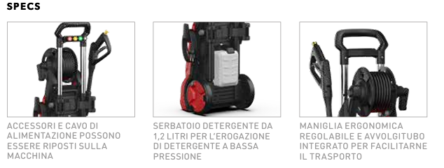 Specifiche Idropulitrice acqua fredda IPC G133 1508 AO Idropulitrice acqua fredda IPC G133 1508 AO