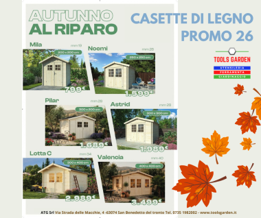 Casette di Legno Promo Autunno 26